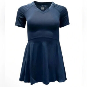 NWT Tommie Copper A-Line Compression Shoulder Support Shirt Navy Medium